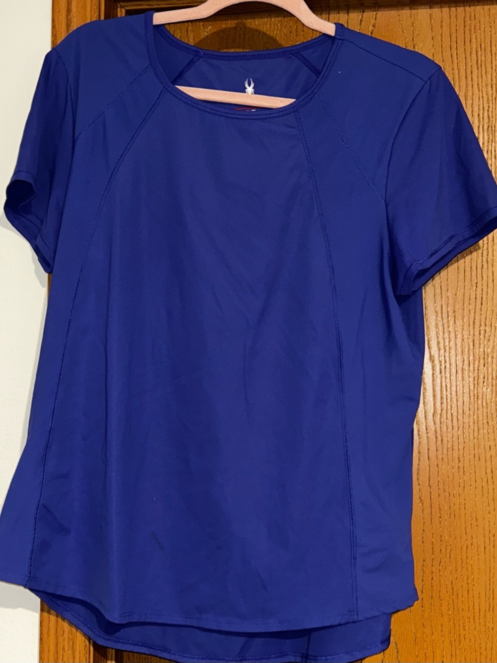 Spyder Women's Short Sleeve Performance Tee - Purple Blue color